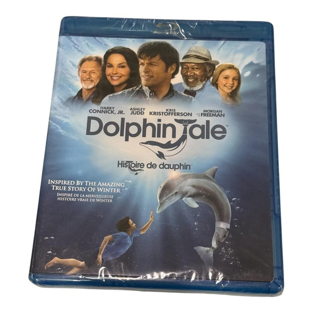 Dolphin Tale Blu-ray Histoire de Dauphin Family Movie New Sealed Bilingual Engli